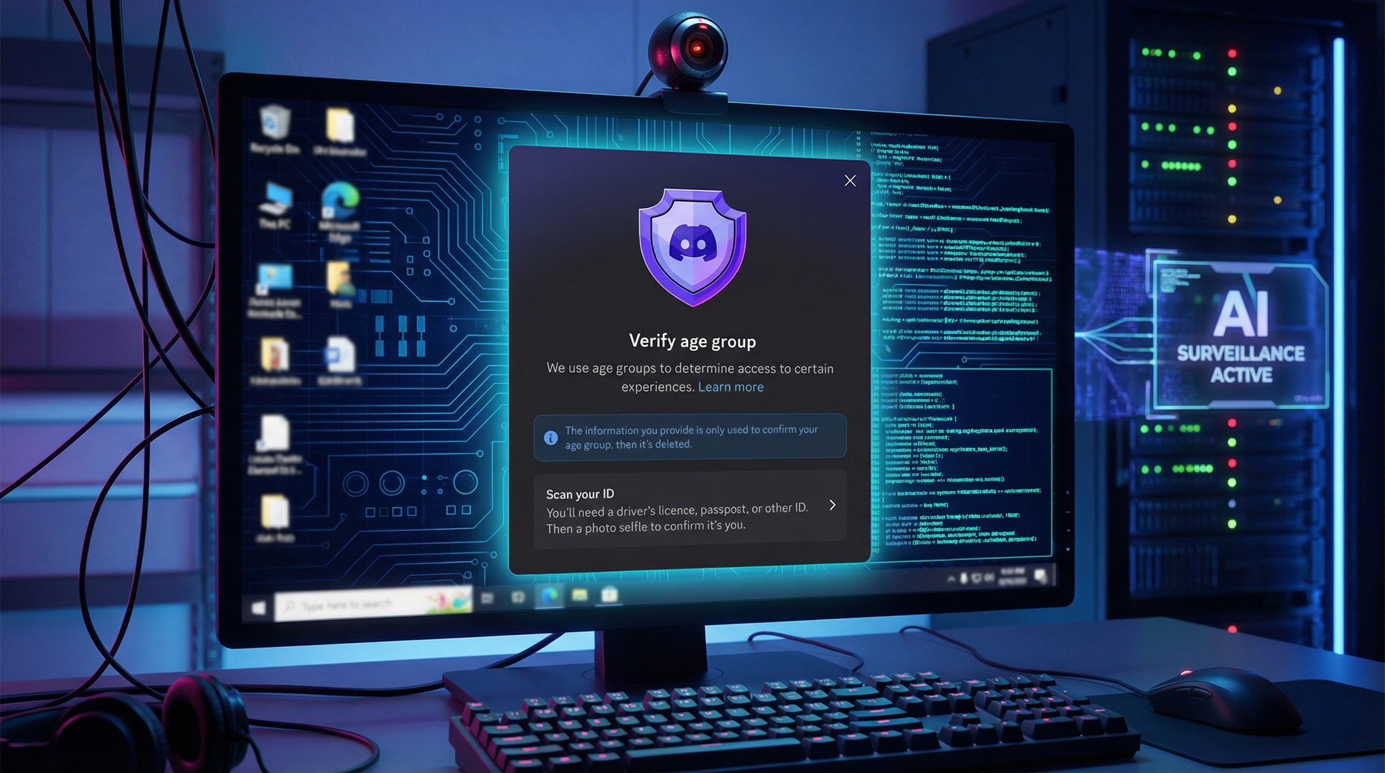 Discord amplia verificações de idade para proteger usuários vulneráveis